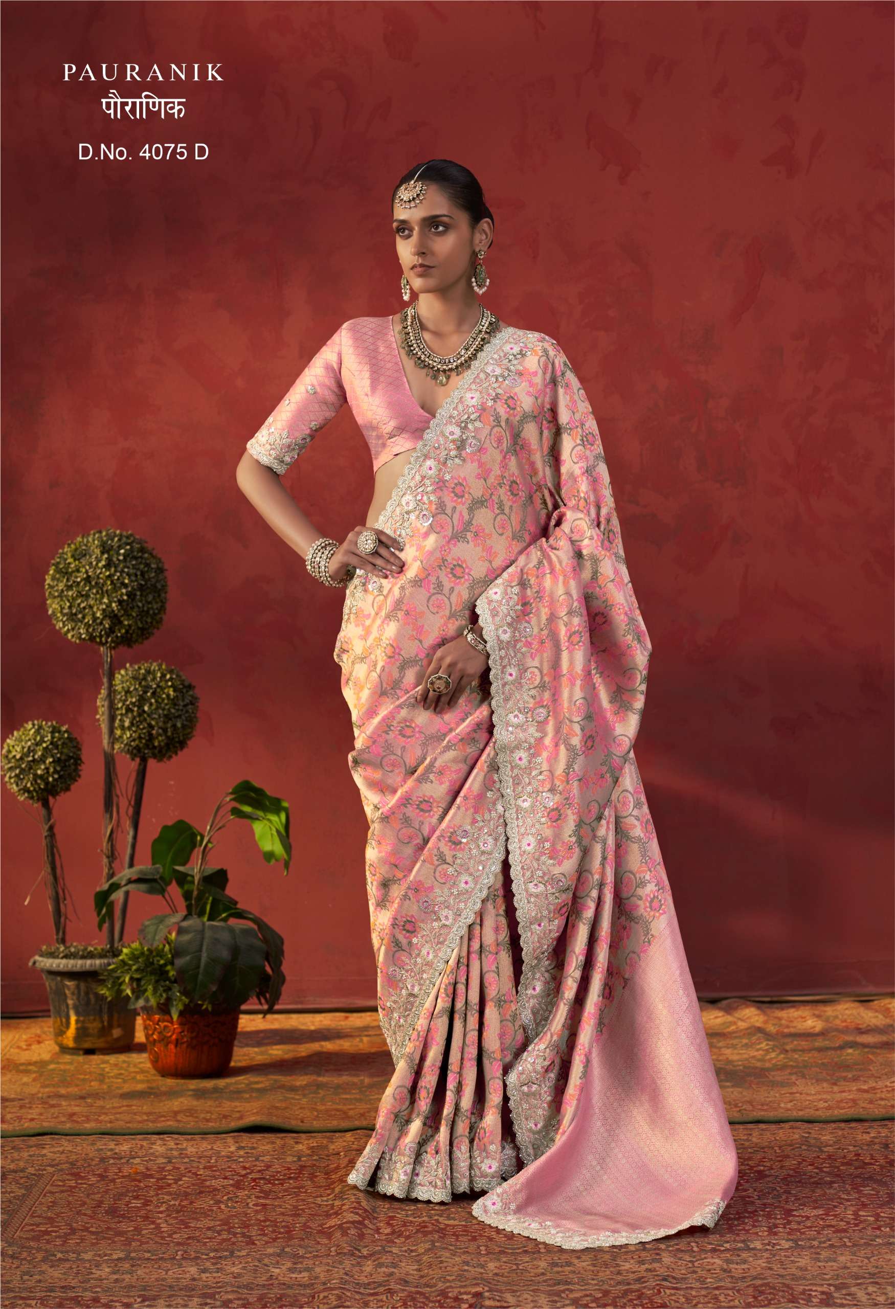 MANJULA PRESENTS PURANIKA BRIDAL DESINGER WEDDING WEAR SAREES CATALOG WHOLESALER AND EXPORTERS