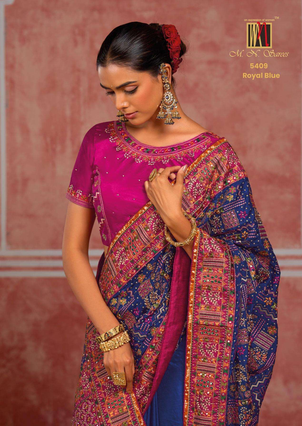 mn launch super hit series colours premium shana silk sarees 