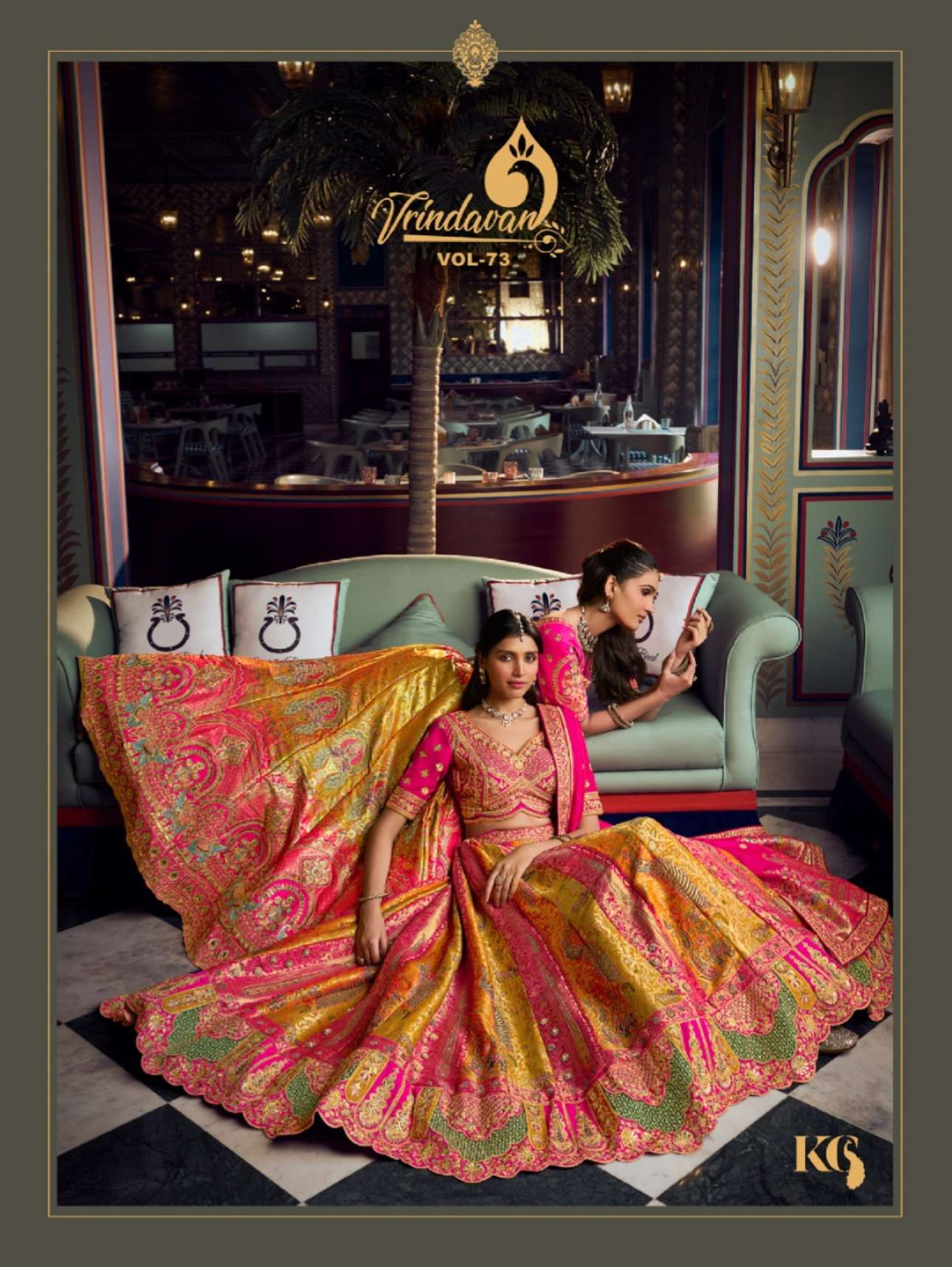 ROYAL PRESENTS Vrindavan Vol 73 PREMIUM BANARASI SILK WEDDING WEAR LEHENGA CHOLI CATALOG WHOLESALER AND EXPORTS