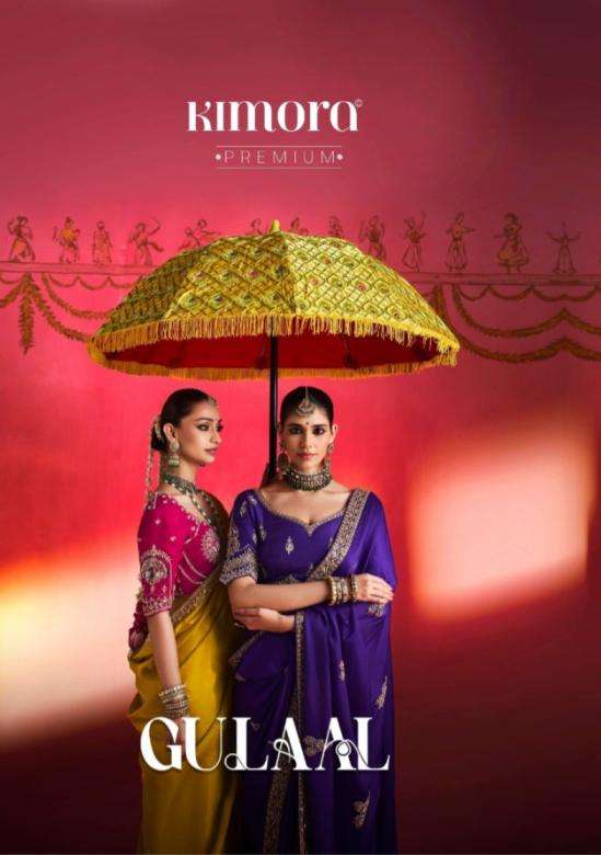 kimora presents gulaal vol 19 lightweight occasion wear sarees catalog collection