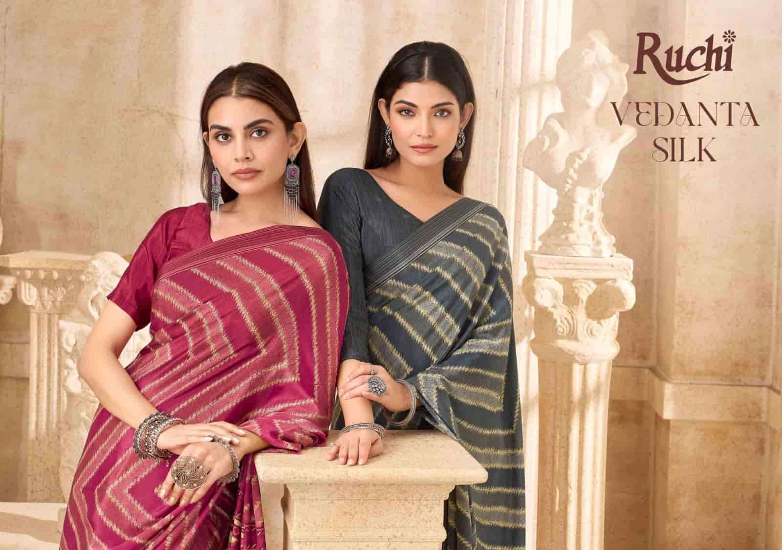 Ruchi Saree Vedanta Silk Vol 54 Latest Silk Crape Saree Collection