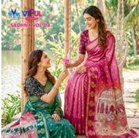 vipul sadhna vol 4 organza daily wear sareeS