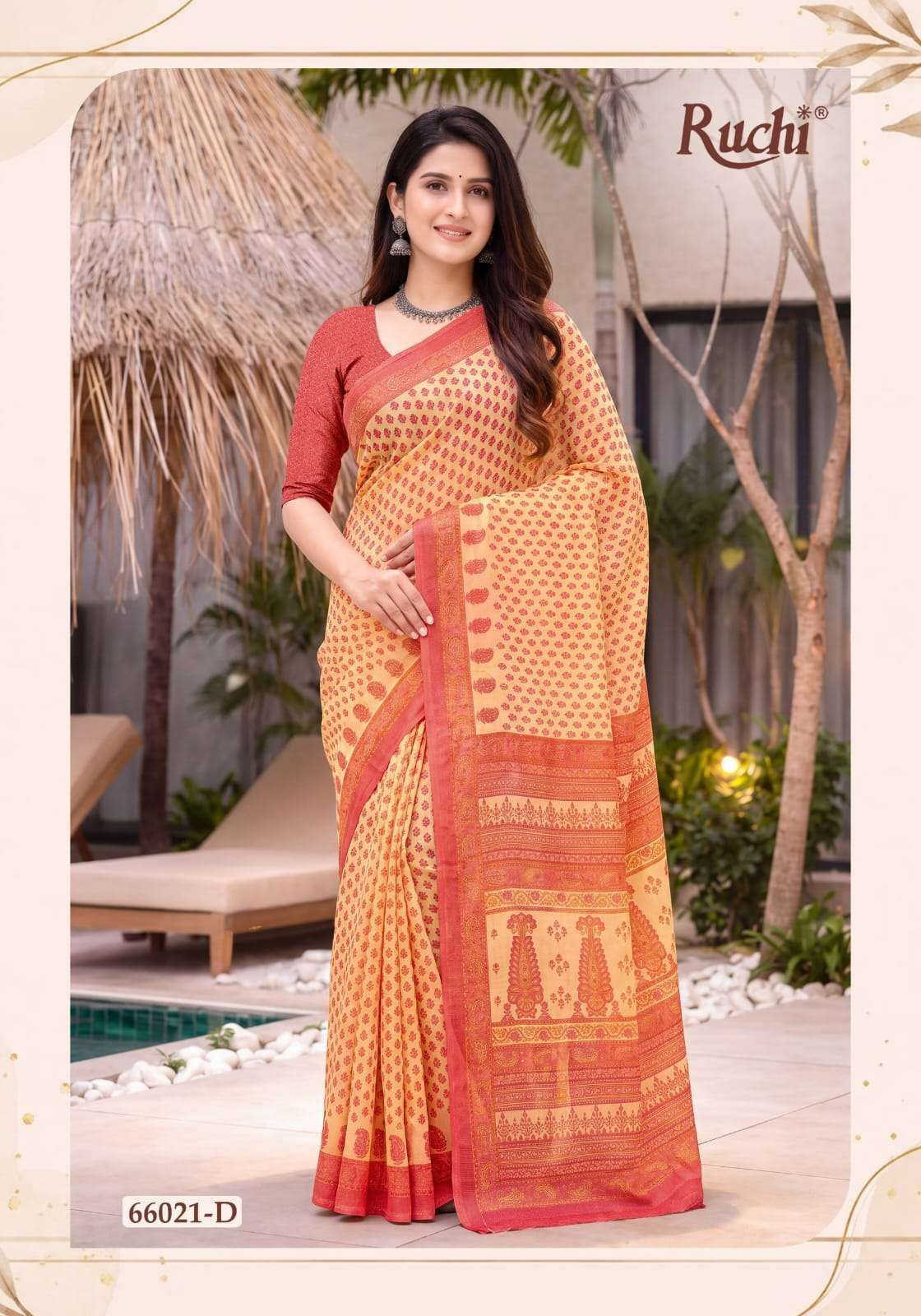 Ruchi Saree Resham Georgette Vol 74 Daily Wear Saree Collection