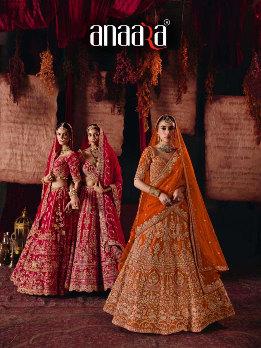 tathastu launch anaara 166-179 full stitch silk designer bridal lehenga choli